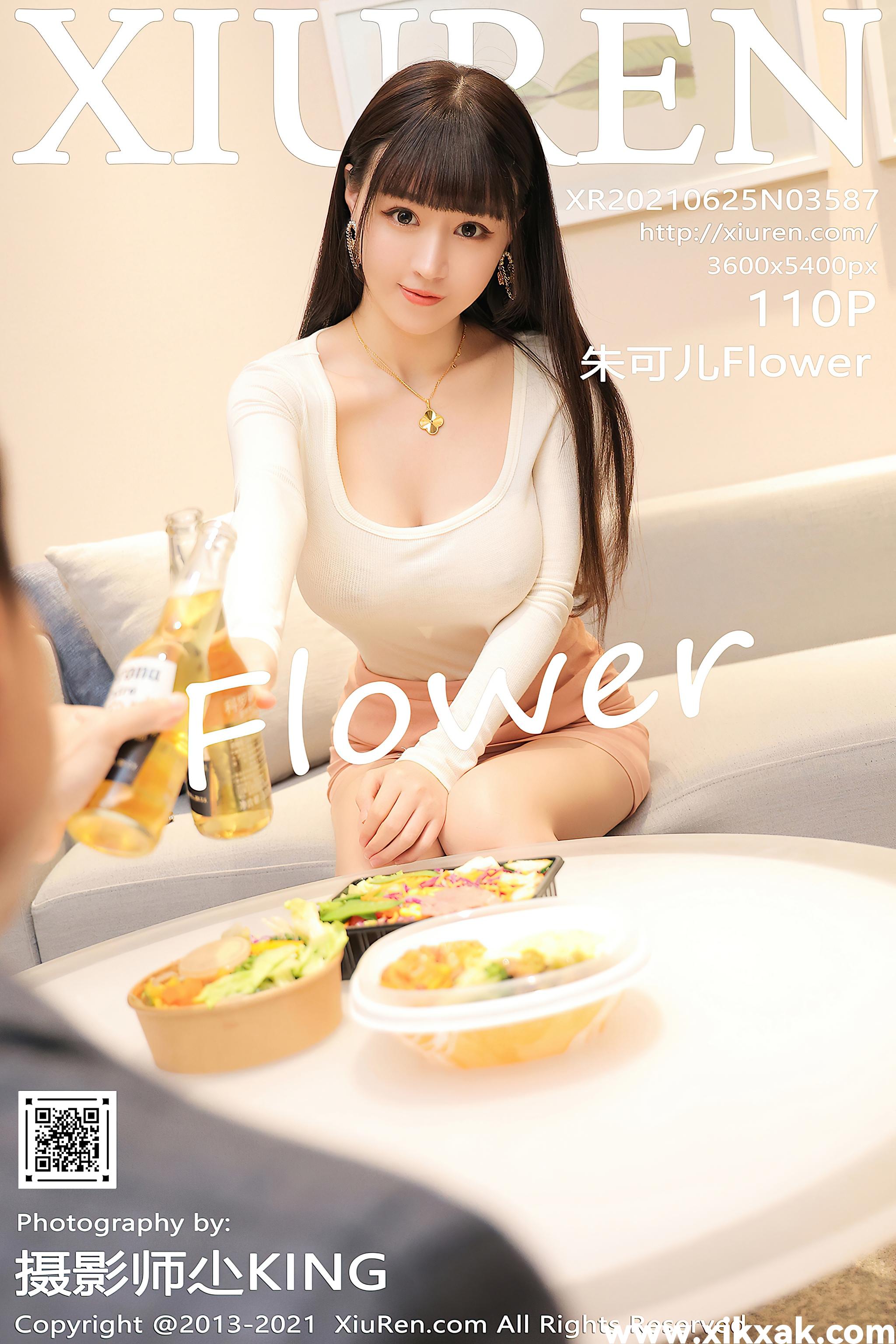 [Xiuren秀人网]2021.06.25 NO.3587 朱可儿Flower[110 1P]